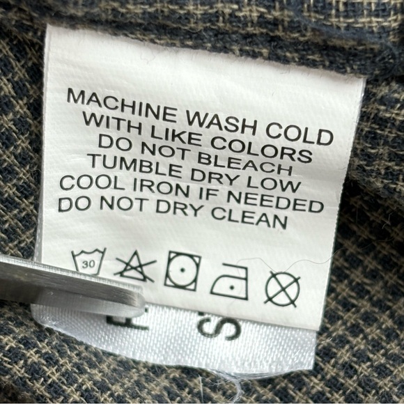 Carbon2Cobalt Shirt Men Large‎ Green Red Plaid Flannel Gauzey Outdoor - Picture 9 of 13